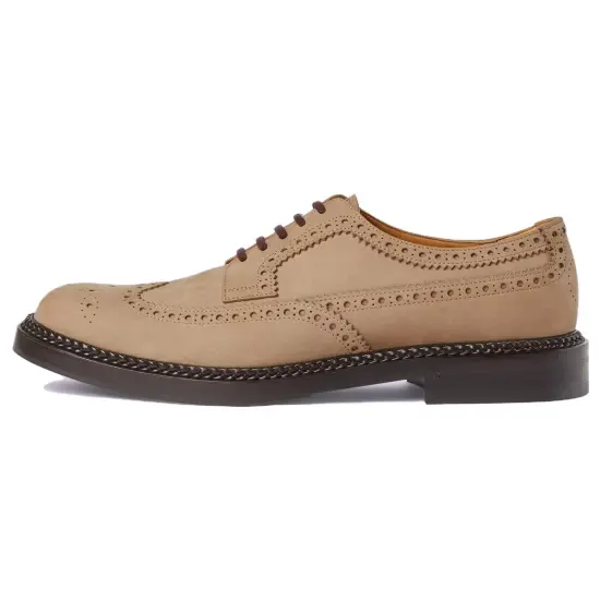 GUCCI Dress Shoes Men Low-Top Tan