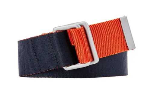 STONE ISLAND Belts Men's Blue/Orange Width 1.6cm