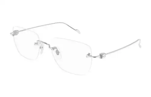 Cartier Rectangle Rimless Glasses