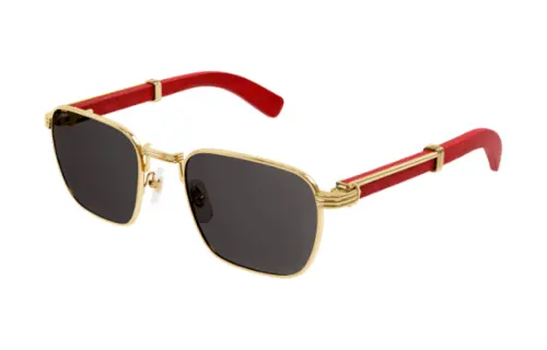 Cartier Rectangular Frame Sunglasses