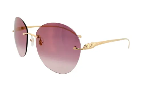 Cartier Rounded Frame Sunglasses