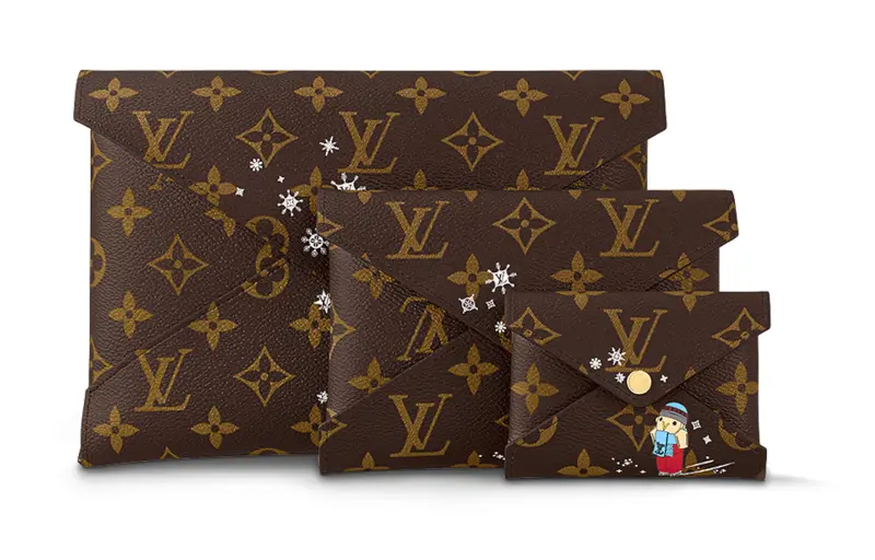 LOUIS VUITTON Pochette Kirigami Pink