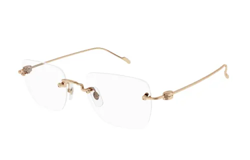Cartier Rectangle Rimless Glasses