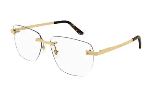 Cartier Rectangle Rimless Glasses