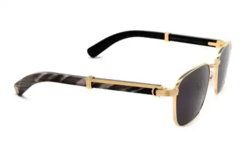 Cartier Rectangular Frame Sunglasses