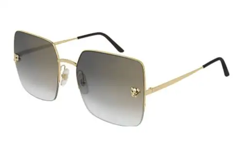 Cartier Oversized Square Frame Sunglasses
