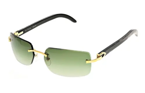 Cartier Rectangle Framed Sunglasses
