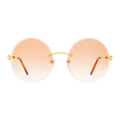 Cartier Oval Frame Sunglasses