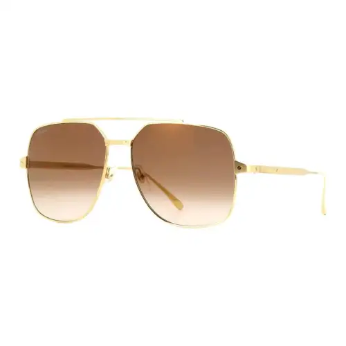 Cartier Rectangle Frame Sunglasses
