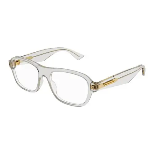 Bottega Veneta Acetate Square Eyeglass Frames Men's White