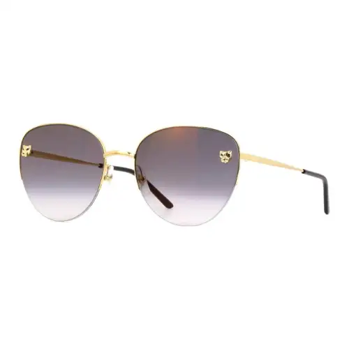 Cartier Eyewear Round Frame Sunglasses