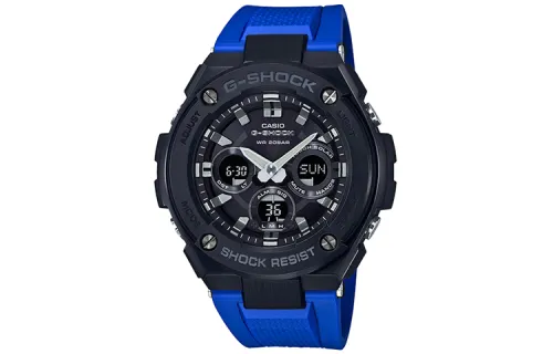 CASIO Men G-STEEL Series Black Watch GST-S300G-2A1