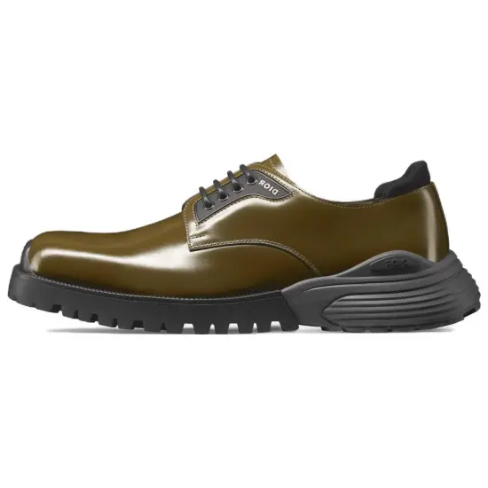 DIOR Combat Dress Shoes Men's Khaki