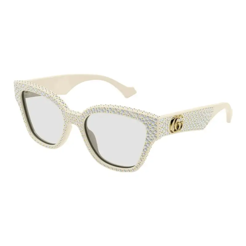 GUCCI Cat-Eye Frame Embellished Sunglasses