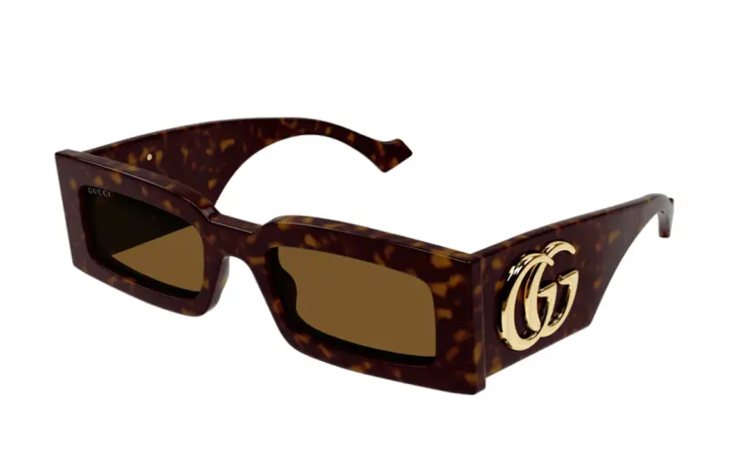 GUCCI Eyewear Rectangular Frame Sunglasses