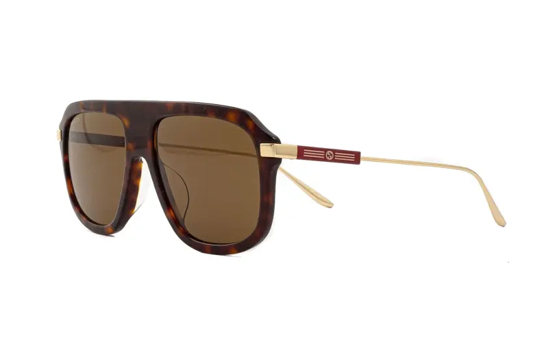 GUCCI Eyewear Aviator Frame Sunglasses
