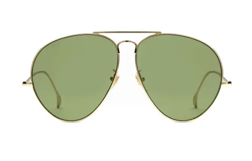 GUCCI Eyewear Logo lettering Pilot frame Sunglasses