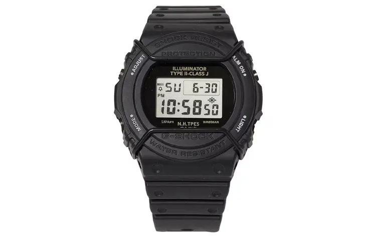 CASIO Unisex G-SQUAD Series Gray Watch DW-5700NH-1