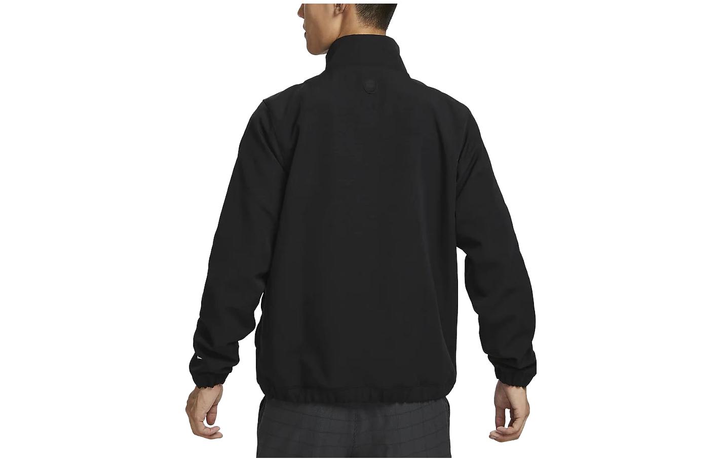 Nike Golf Clothing Men’s Black Stand Collar Moderate