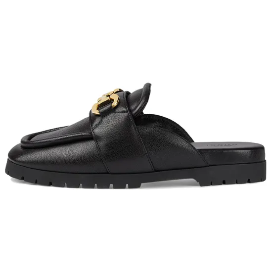 GUCCI Women's Horsebit Mule 'Black'