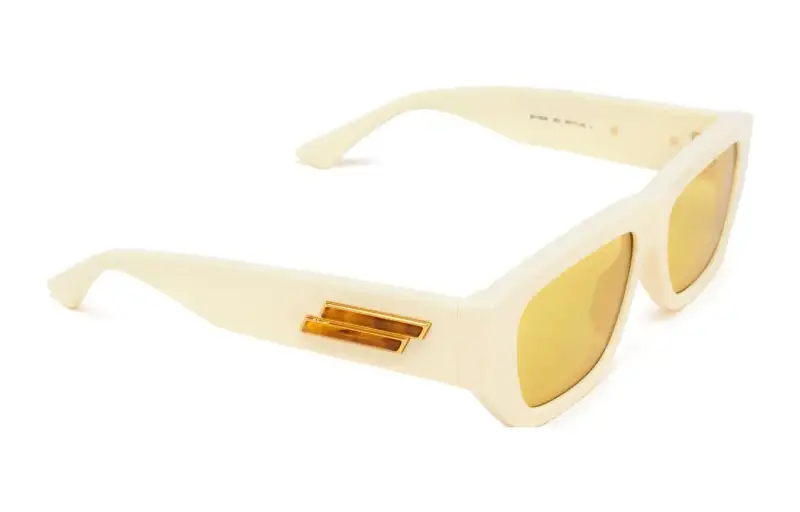 Bottega Veneta Eyewear Rectangular Frame Sunglasses