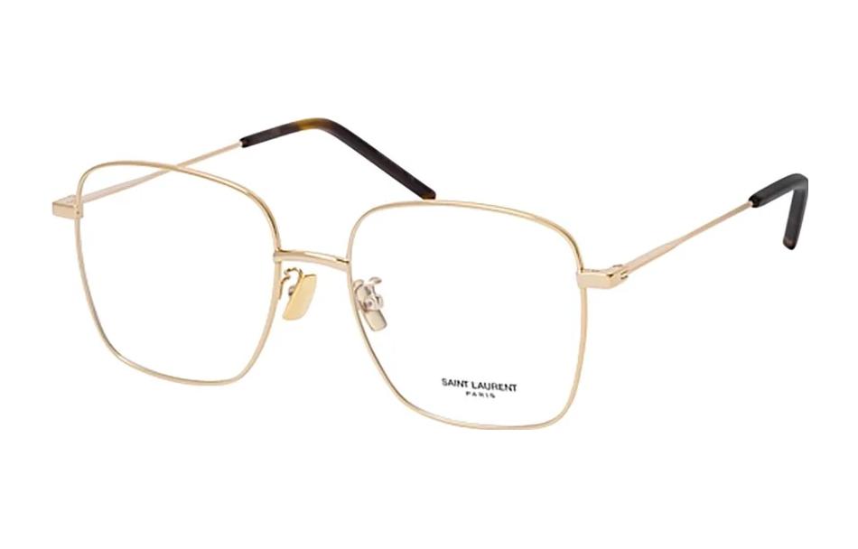 Женские очки SAINT SAINT LAURENT Logo (золотой)