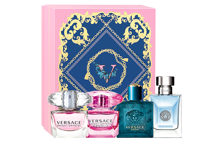VERSACE Classic Couple Four Piece Set Sample Set, Box 5ml*4 Combination Long Lasting Fragrance EDT