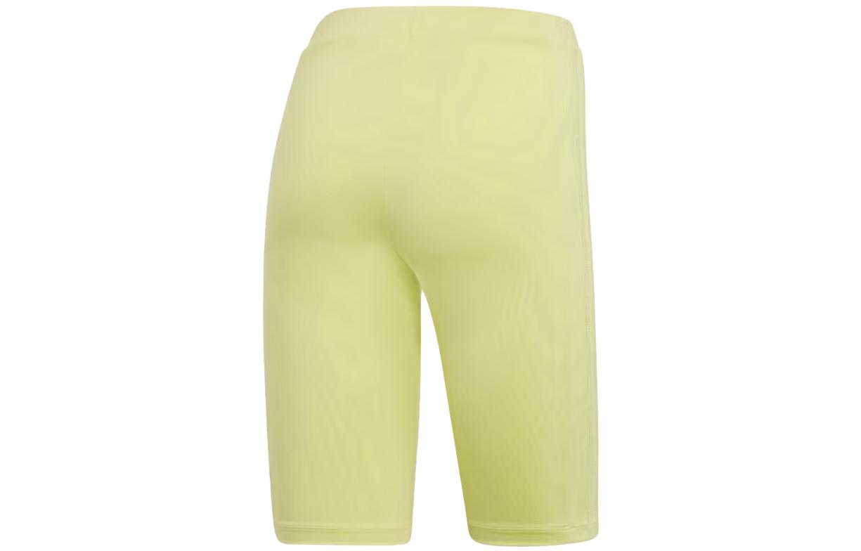 Adidas Originals Sports Shorts Women’s Yellow Moderate Tight Pants