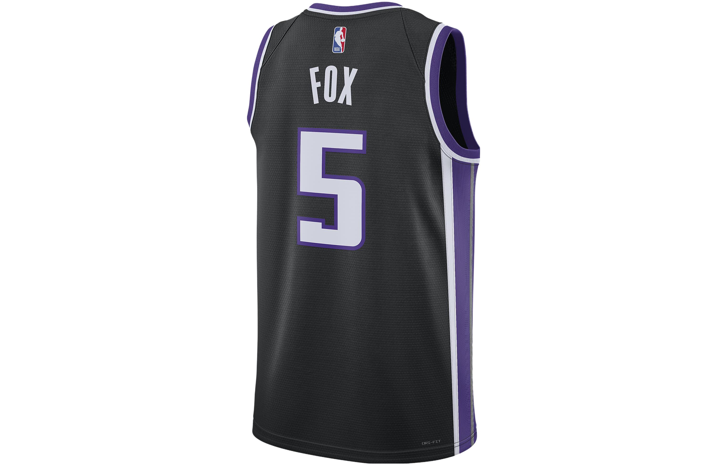Nike De’Aaron Fox Sacramento Kings Icon Edition Nike Dri-FIT Nba Swingman Jersey