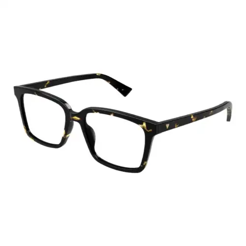 Bottega Veneta Acetate Square Eyeglass Frames Men's Black