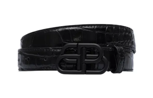 Balenciaga Logo Buckle Belt