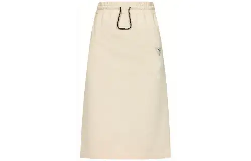 EVISU Casual Long Skirt Women's Bone White