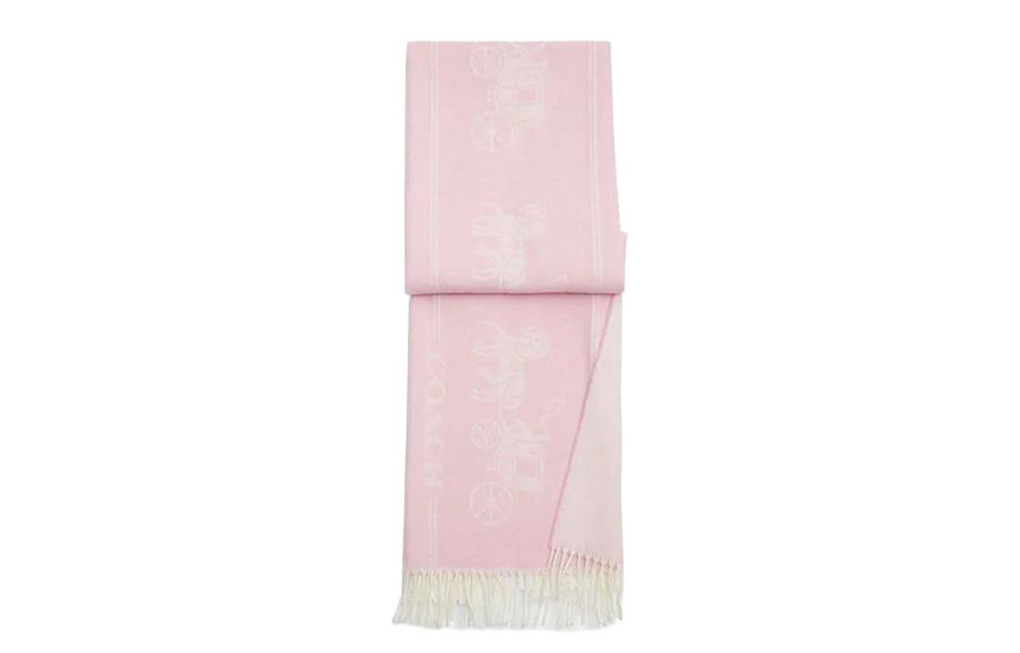 COACH Knit Scarves Women's Pink