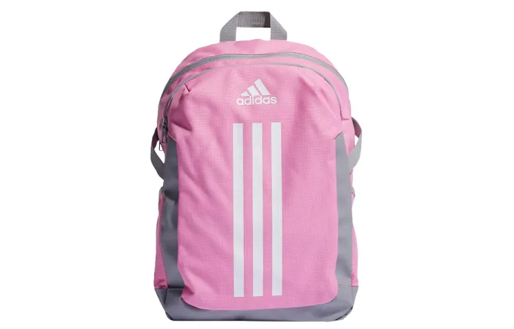 Adidas Recycled Polyester Backpack Regular Women's Bliss Pink & Pure Gray & White