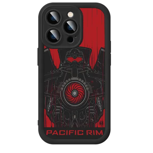 US 10 cents MSMF Pacific Rim soft shell skin-friendly mecha style lens protection men's mobile phone case suitable for 15/14/13/12/11/XR/XS/PLUS/PRO/MAX Apple cool cooling all-inclusive