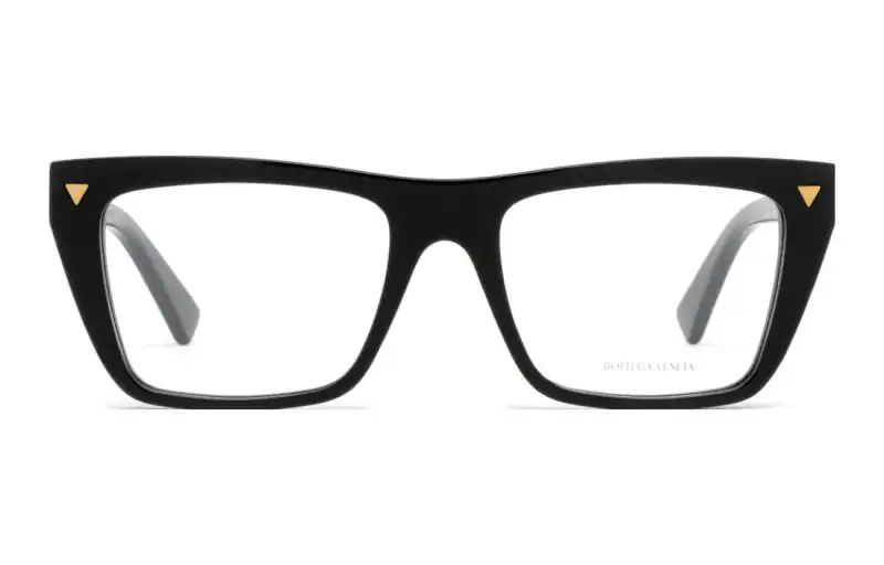 Bottega Veneta Eyewear Rectangle Frame Glasses