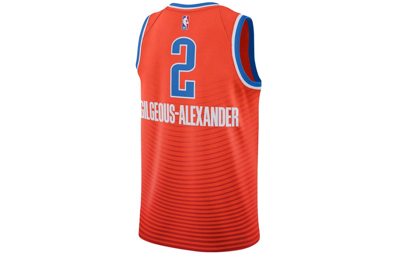 Jordan Swingman Basketball Jersey Unisex Orange Red