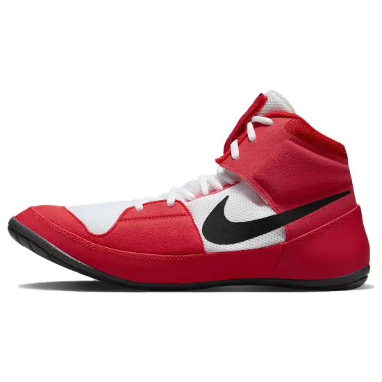 Nike Fury Training Shoes Unisex Mid-top Red And White