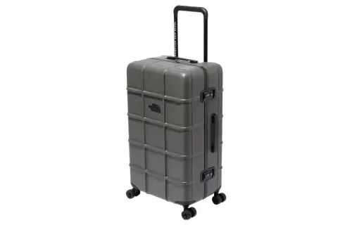 THE NORTH FACE Polycarbonate Suitcase Luggage 30 Inch Unisex Nouveau Gray Green