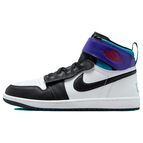 Air Jordan 1 Vintage Basketball Shoes Men High-top White/Black