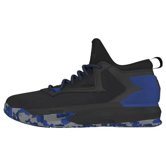 Adidas D Lillard 2 Basketball Shoes Unisex Mid-Top Black