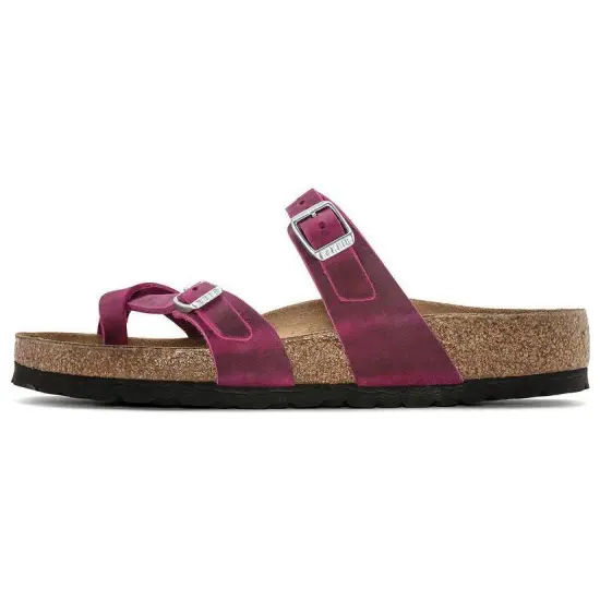 Birkenstock Slide Slippers Women's Fuchsia