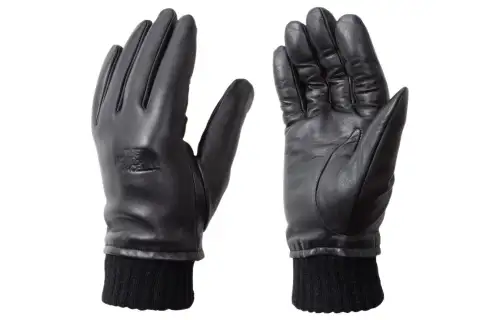 THE NORTH FACE Leather Sports Gloves Unisex Black