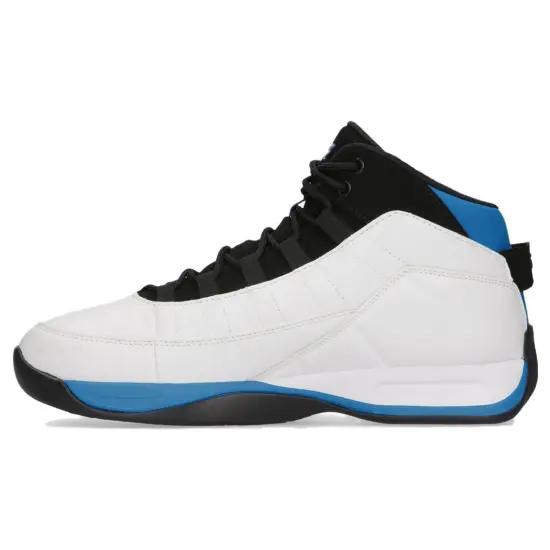 FILA Cushioning Wear Resistant Low Top Basketball Shoes Men's White