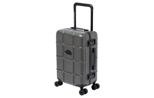 THE NORTH FACE Polycarbonate Suitcase Luggage 22 Inch Unisex Gray