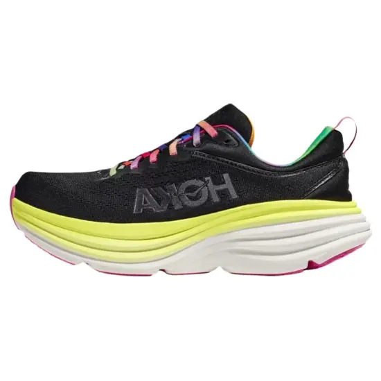 HOKA ONE ONE Bondi 8 Black Citrus Women's