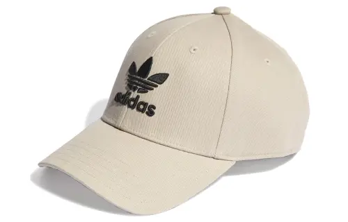Adidas Originals Cotton Baseball Caps Unisex Beige