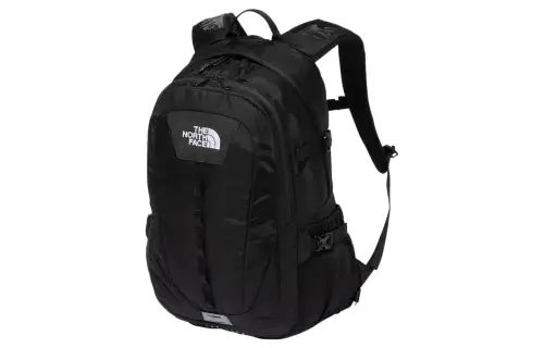 THE NORTH FACE 27L Backpack Outdoor Bag Recycled Nylon Black Unisex