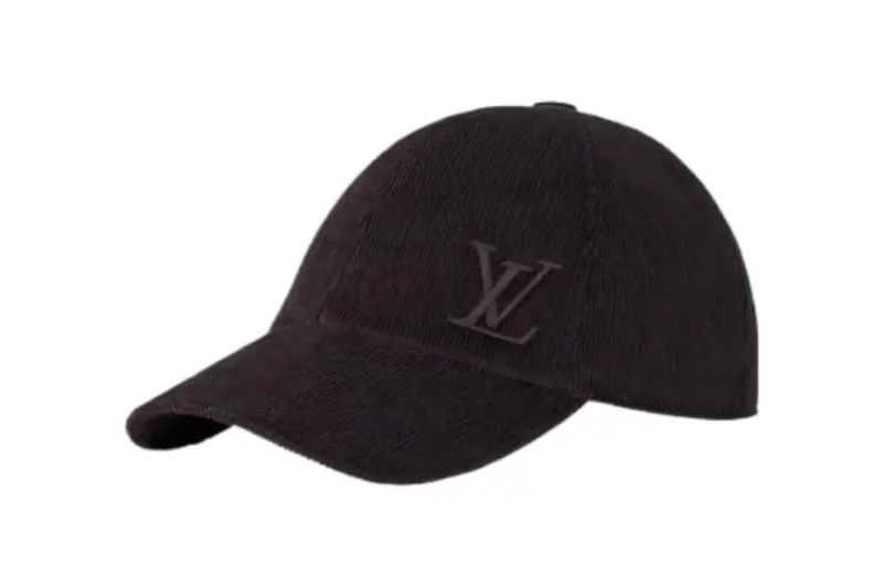 LOUIS VUITTON Cotton Baseball Caps Unisex Red