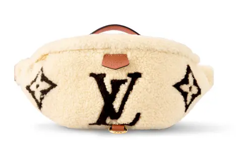 LOUIS VUITTON Lv Ski Bumbag Cream/Brown